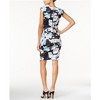 bar III Womens Envelope Floral Asymmetrical Dress - 2 of 2