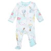 Disney Minnie Mouse Princess Classics Lion King Dumbo Belle Baby Girls 2 Pack Zip Up Sleep N' Plays Newborn to Infant - 3 of 4