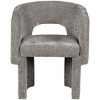 Meridian Furniture,Emmet Chenille Fabric Dining Chair / Accent Chair - 3 of 4
