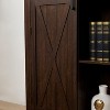 Free Standing Storage Cabinet for Dining Room, Buffet Cabinet with Barn Doors, Open and Hidden Shelves, Quality Hardware, Wine Bar Cabinet - 4 of 4
