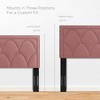 Modway Greta Velvet Headboard – King/California King Size Channel Tufted Upholstered Headboard in Performance Fabric - 4 of 4