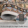 Modern Washable Area Rug for Living Room, Soft Floor Rug with Non Slip Backing, Low Pile Stain Resistant Indoor Carpet for Home Office - 2 of 4