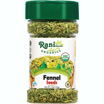 Rani Brand Authentic Indian Foods | Fennel Seeds (Saunf Sabut)