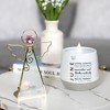 Pavilion Gift Company- June - 6.5" Angel Tealight Candle Holder Religion Birthday Zodiac Gemini Cancer Birthstone Gift - 3 of 4