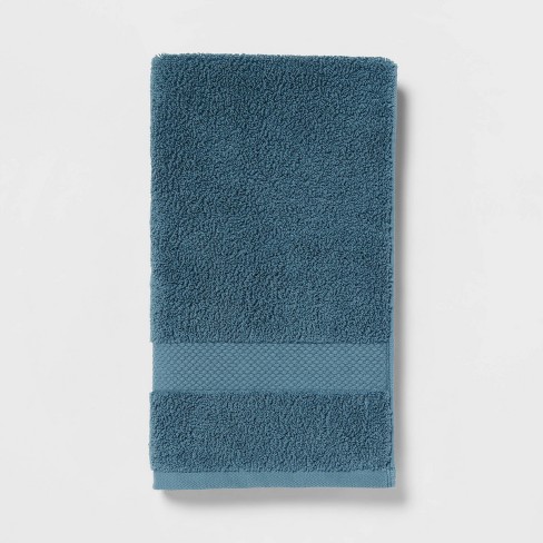 Set of 4 Aqua/Turquoise 100% Cotton Kitchen Towels ~ 18 x 28