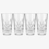 Khen's Shatterproof Tall Clear Acrylic Drinking Glasses, Luxurious & Stylish, Unique Home Bar Addition - 4 pk - 2 of 4
