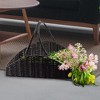 Esterno Garden Hod Basket; Charming Wicker-Style Harvesting Decorative Trug  / Flower Basket - 2 of 4