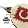 Colgate University Secondary Logo Wood Christmas Tree Holiday Ornament - 3 of 4