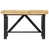 vidaXL Extendable Coffee Table 63"x27.6"x17.7" Solid Mango Wood - 4 of 4