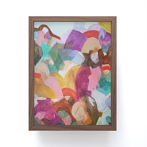 Laura Fedorowicz Beauty in the Connections Framed Mini Art Print 4" (H) x 3" (W) x 1" (D) - Society6 - 1 of 3