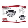 Nuvo Lighting 1 - Light Flush Mount in  Black - 3 of 4