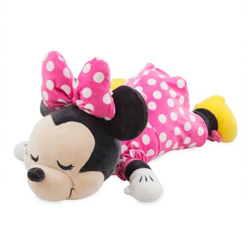 Haven diagonaal bloemblad Minnie Mouse Cuddleez Pillow - Disney Store : Target