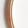 Plum & Post Naomi Mirror Small - Natural Rattan & Glass Accent Mirror - 3 of 4