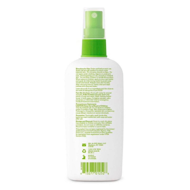 Babyganics Natural DEET-Free Insect Repellent - 6 fl oz Spray Bottle, 5 of 10