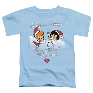Toodler Boys' I Love Lucy Animated Christmas T-Shirt - 1 of 4