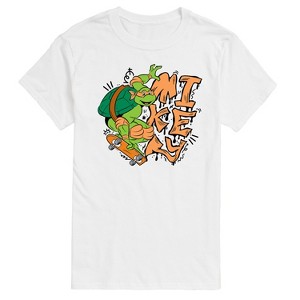 Men's - Teenage Mutant Ninja Turtles - Mikey Short Sleeve Graphic T-Shirt - 1 of 4