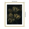 Amanti Art Gilded Tulips I by Grace Popp Wood Framed Wall Art Print - 4 of 4