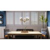 Urban Ambiance Luxury Transitional Chandelier 12.5''H x 25.25''W,  Brushed Bronze Finish,  Coronado Collection, UHP4251 - 2 of 4