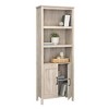 Sauder 72" 3 Shelf Bookcase with Doors Chalk Oak - 2 of 4