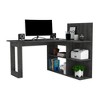 Anybear Writing Computer Desk, Five Open Shelves - 4 of 4