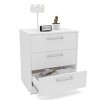 Polifurniture Juliette 3 Drawer Dresser White - 4 of 4