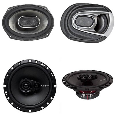 Polk Audio MM1 6x9 450W Coaxial Speakers + Rockford Fosgate 90W Coaxial Speakers