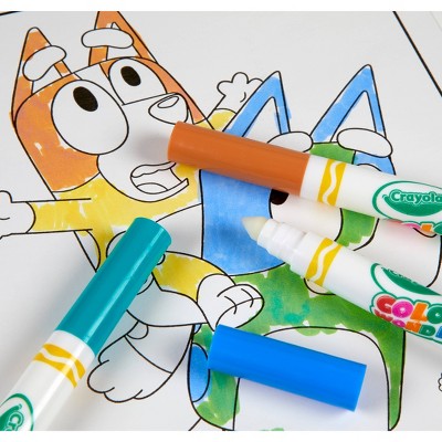 Crayola Color Wonder Mess Free Coloring Pages with Markers - Bluey