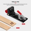 GOTGELIF XK4 Pocket Hole Jig Kit Adjustable Woodworking Drilling Guide for Angled Holes with Drill Bit - A - 3 of 4