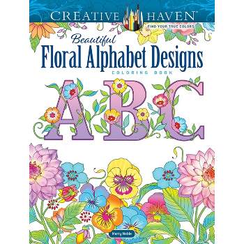 Creative Haven Floral Design Color by Number Coloring Book (Adult