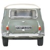 Mini Classic Tweed Gray with Cream Top 1/148 (N) Scale Diecast Model Car by Oxford Diecast - 4 of 4