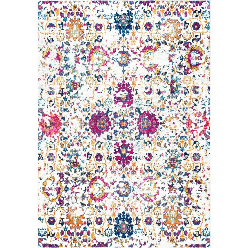 Floral Damask Rosemary Area Rug - nuLOOM, 1 of 5