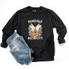 Nashville Music City Guitar Grunge - Womens Garment Dyed Long Sleeve - 3 of 3