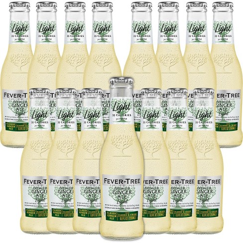 Fever Tree Refreshingly Light Ginger Beer (500ml) Glass Bottle