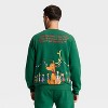 Adult Grinch Singing Graphic Sweatshirt - Green - 3 of 3