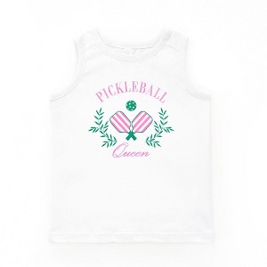 The Juniper Shop Pickleball Queen Youth Tank - 1 of 3