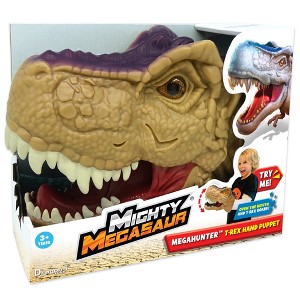 Dragon-i: Mighty Megasaur - Megahunter T-Rex Hand Puppet - Brown