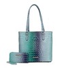 MKF Collection Piper Gradient Rainbow Women’s Tote Bag with Matching Wallet by Mia K - 2 of 4
