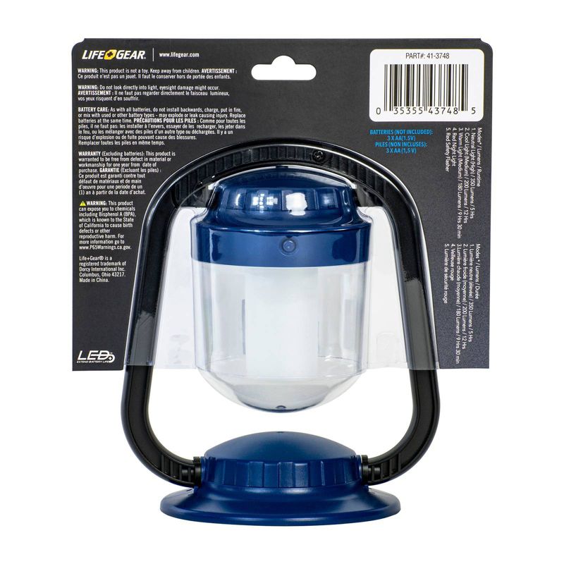 Life + Gear Multi-Function Glow Transform Lantern - Blue, 2 of 10