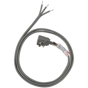 Certified Appliance Accessories® 15-Amp Grounded Right-Angle Plug Head Power Supply Cord - 1 of 4