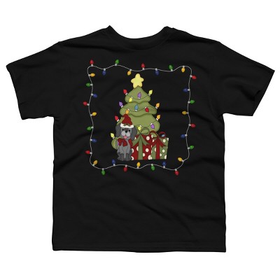 Boy's Design By Humans Christmas for Puppy By realdealclipart T-Shirt
