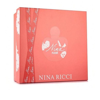 Nina Ricci Fleur 2 Pc Set Women Edt Spray 2.7, Body Lotion 2.5 Oz - Hard Box