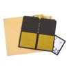 Unique Bargains 3D Handcrafted Pop-Out Funny Greeting Card Black Gold - 3 of 4