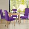 1 Pc Stretch Spandex Chair Cover for Dining Room - PiccoCasa - 2 of 4