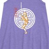 - Avatar: The Last Airbender - Aang Crest Graphic Sleeveless Aline Dress - 2 of 4