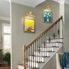 CityFurn 18'' Brass Wall Sconce 360° Rotatable Picture Light - 2 of 4