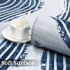 Soft Faux Wool Modern Area Rug | Non-Slip Low Pile Washable & Non-Shedding | For Living Room, Bedroom, Nursery, Dorm - 3 of 4