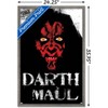 Trends International Star Wars: The Phantom Menace - Darth Maul Charcoal Framed Wall Poster Prints - 3 of 4