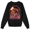 Marvel Zombies Zombified Superheroes Full Moon Adult Black Crew Neck Long Sleeve Sweatshirt - 2 of 4