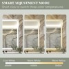 Emma LED Bathroom Mirror Rectangular Dimmable Waterproof Smart Touch Button Makeup Mirror with Lights Vertical & Horizontal-The Pop Home - 3 of 4