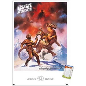 Trends International Star Wars: Hoth - Empire Strikes Back Unframed Wall Poster Prints - 1 of 4